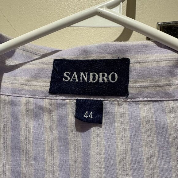 Sandro Pajama-Style Set with Shorts – Chic Summer Outfit - Picture 5 of 8